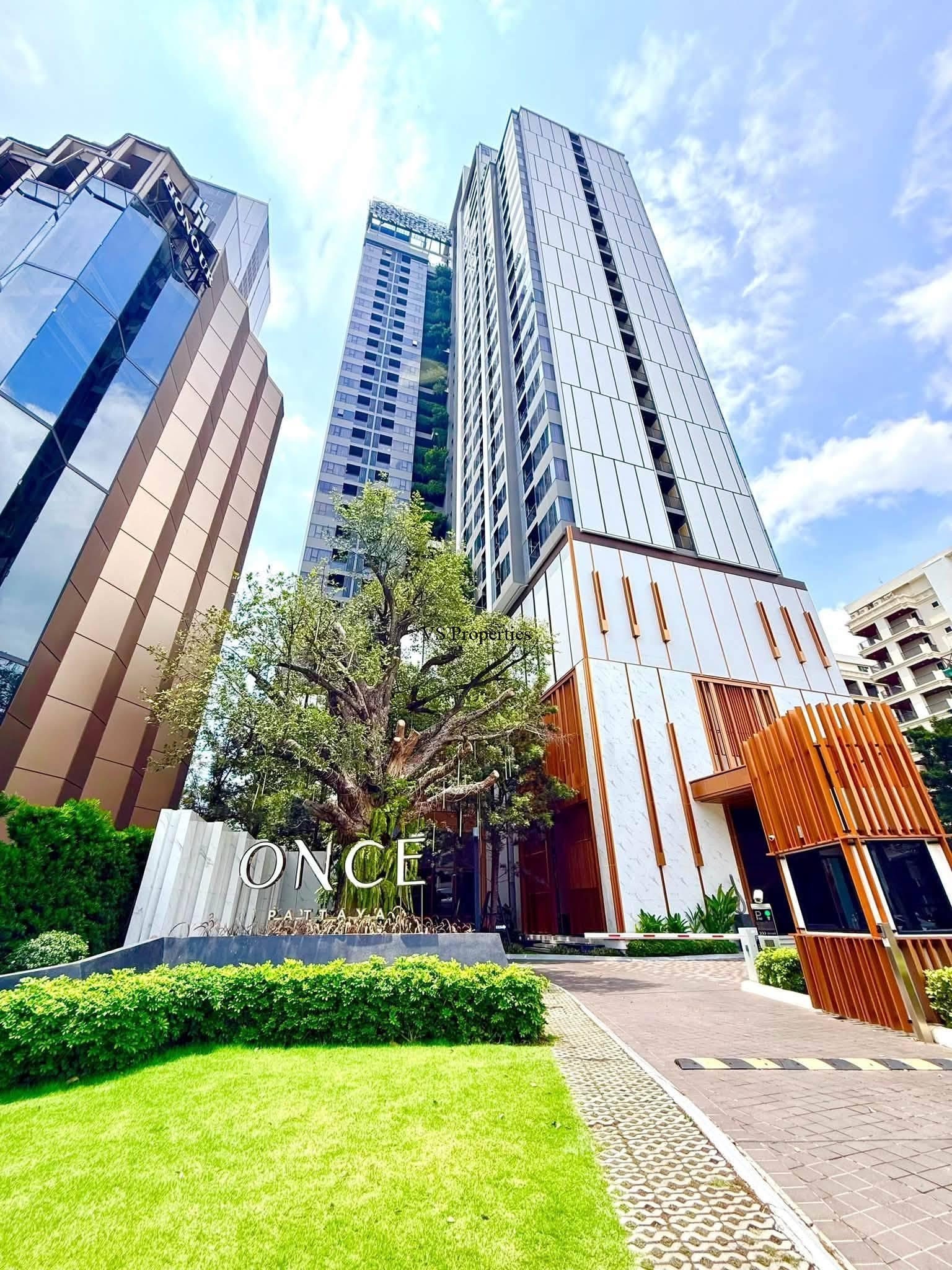 1 For Rent | Beautiful 1 bedroom at Once Pattaya Condo in a prime area of Central Pattaya.