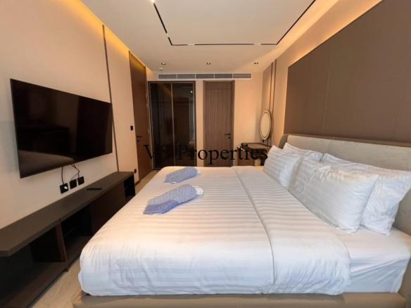 For Rent | Panora Estuaria – Beachfront Luxury 1-Bedroom Corner Condo | Lagoon & Sea View.