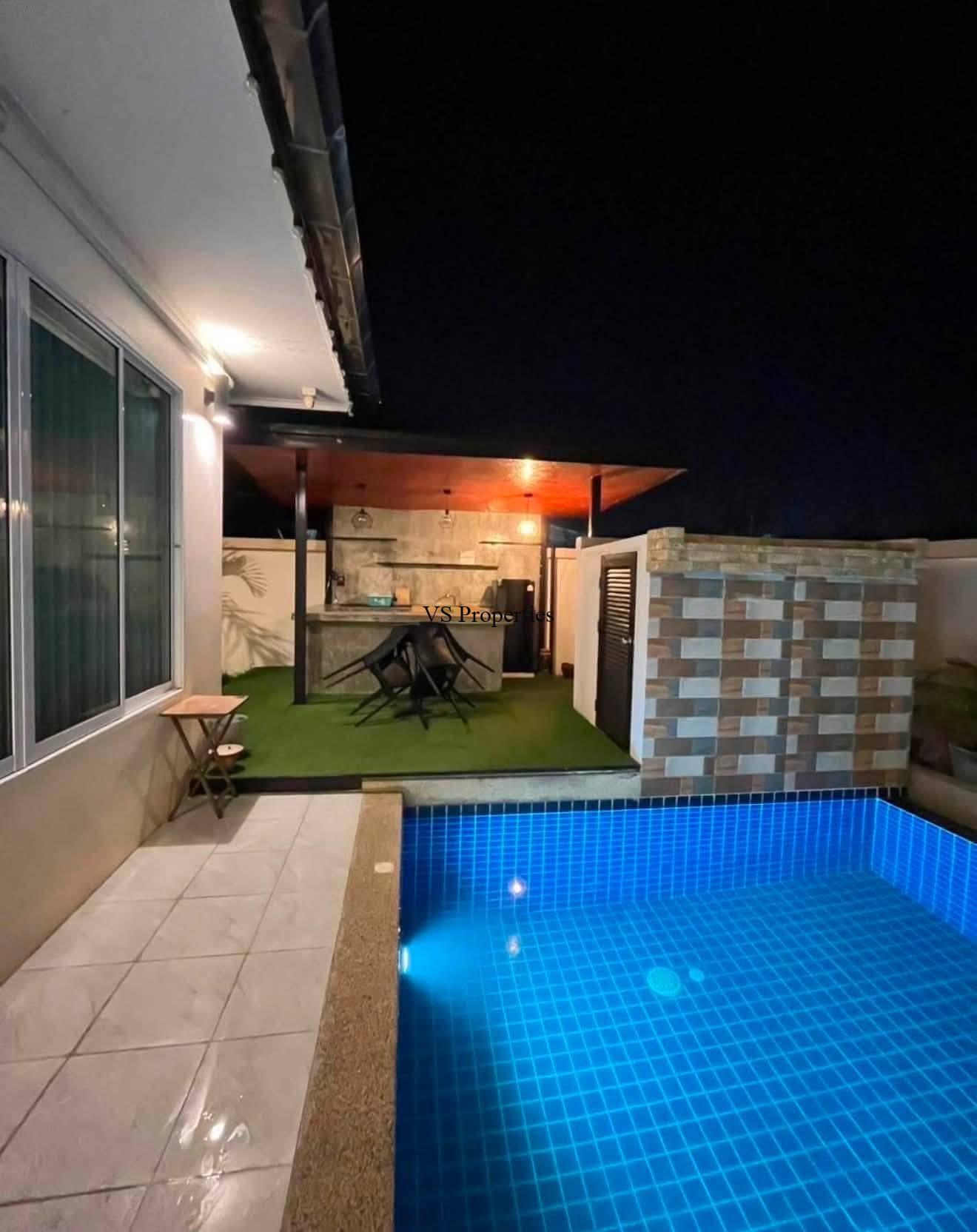14 For Rent | Private Pool Villa in Huai Yai, Pattaya 3 Bedrooms Pet-Friendly Fully Furnished.
