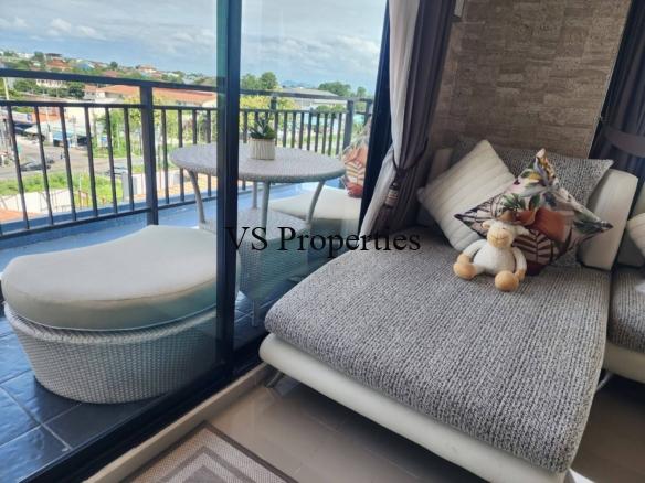 For Rent | 1-Bedroom Corner Unit at The Blue Residence, East Pattaya.