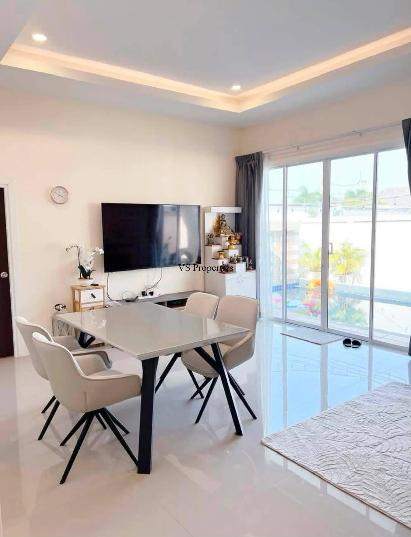 For Rent | Private Pool Villa in Huai Yai, Pattaya 3 Bedrooms Pet-Friendly Fully Furnished.