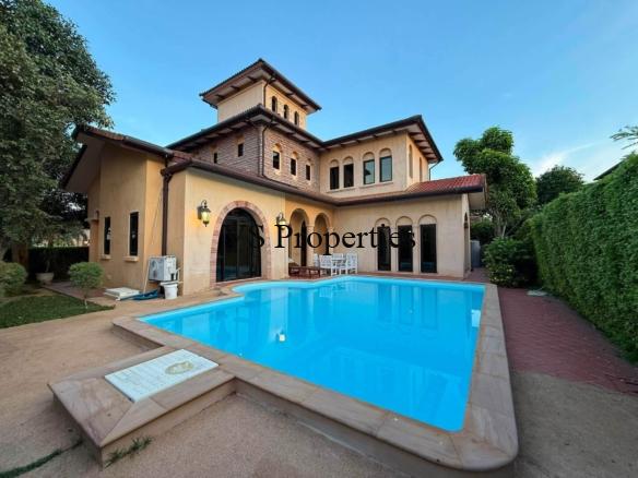 For Rent | Pet-Friendly 3-Bedroom House at Nusa Chivani, Na Jomtien.