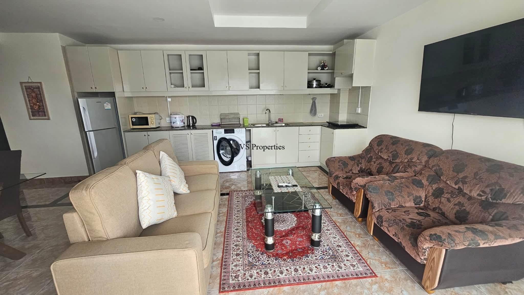 For Rent | 1 bedroom living with generous space and convenient facilities at Siam Oriental Garden Pratumnak, Pattaya.