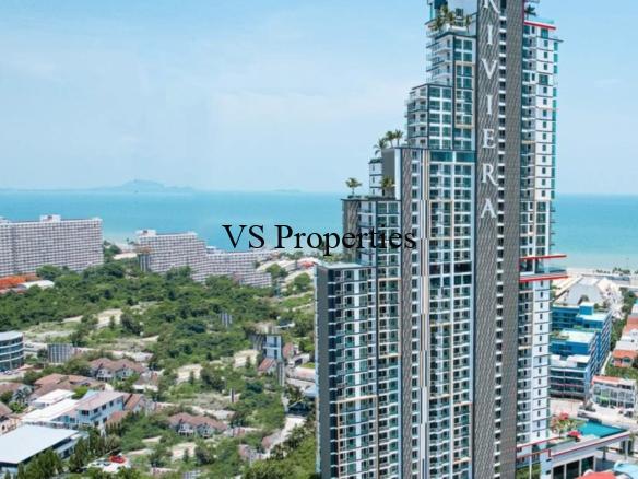 For Rent | 1 bedroom Sew view New Corner Unit at The Riviera Ocean Drive in Jomtien, Pattaya.