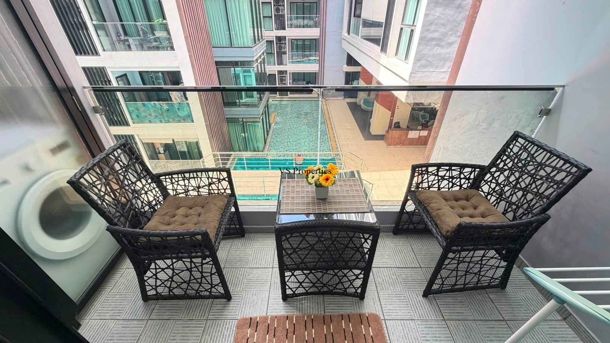 For Rent | 1 bedroom at Siam Oriental Tropical Garden Resort Style Condominium in Pratumnak, Pattaya.